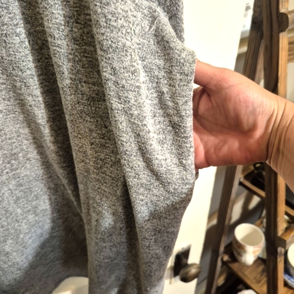 Aritzia Wilfred Free Lorelei Light Grey Dress Knit with Pockets Generous XXS - Picture 6 of 7